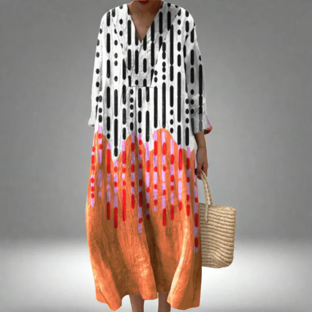 Lily | Geometric Tunic Dress